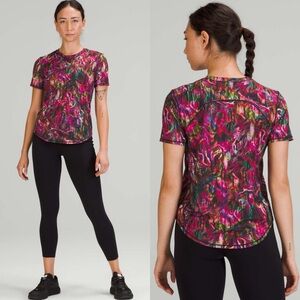 Lululemon High Neck Running and Training T-Shirt, 4